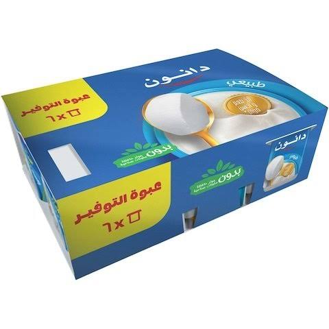 دانون طبيعي 85جم 6 كوب